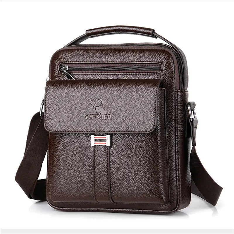 Bolsa Transversal Masculina Couro Bull